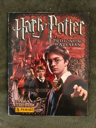 Álbum de figurinhas Harry Potter e o Prisioneiro de Azkaban completo colecionador original