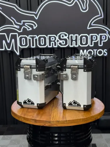 PAR BAÚS LATERAIS 38/40 LITROS ADVENTURE PRO BMW R 1300 GSA