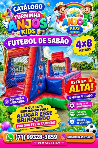 Futebol de sabão e muito mais