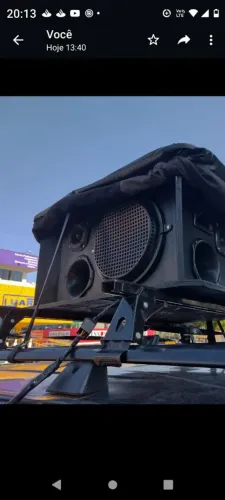 Som para proganda em carro completo com toda instalação