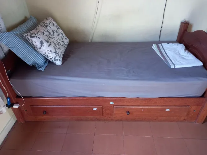Cama com colchão