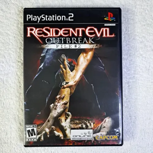 Resident Evil Outbreak File #2 Original Americano Completo Ps2 - Playstation 2