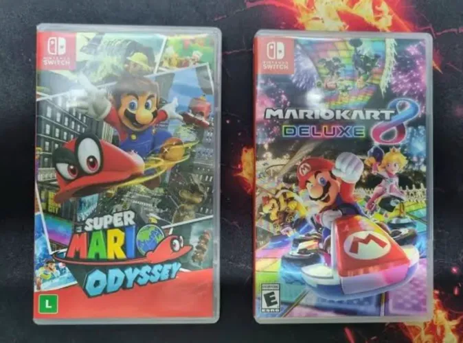 TROCO- MARIO KART 8 DELUXE, MARIO ODYSSEY E ZELDA BoTW