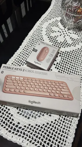 Teclado e mouse sem fio Logitech