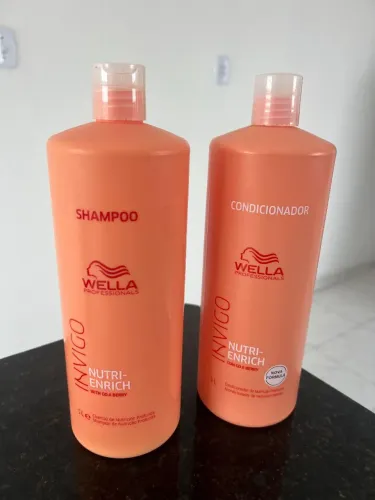 Kit de shampoo e condicionador Wella