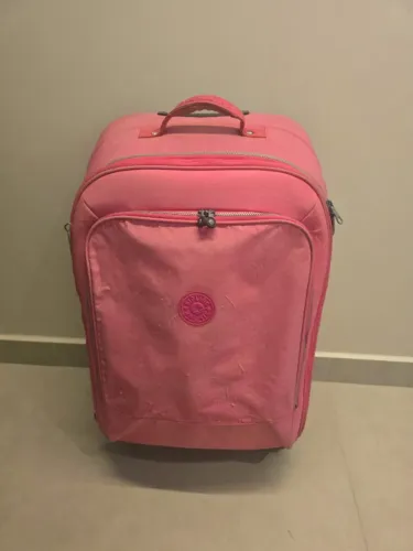Mala Kipling Rosa Tamanho Grande 100L