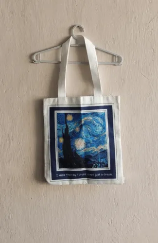 Bolsa Sacola / Ecobag Van Gogh "A Noite Estrelada" | Nova