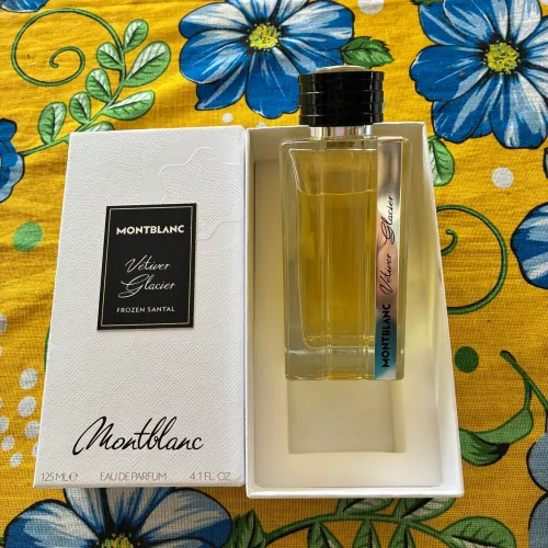Perfume Mont Blanc Vetiver Glacier e Patchouli Iuk