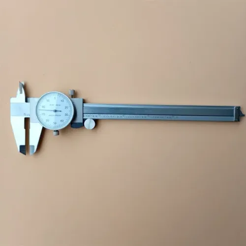 Paquímetro Analógico Polegadas Com Relógio Aço Inox