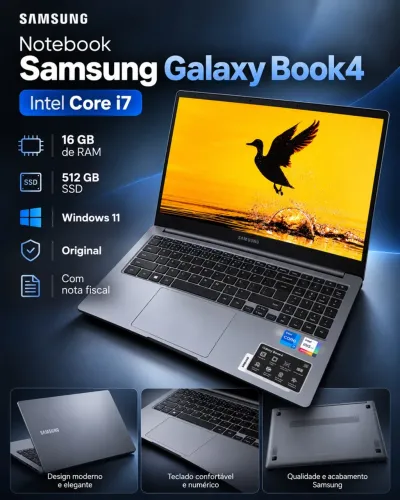 Samsung Galaxy Book4 i7 | 16GB RAM | SSD 512GB