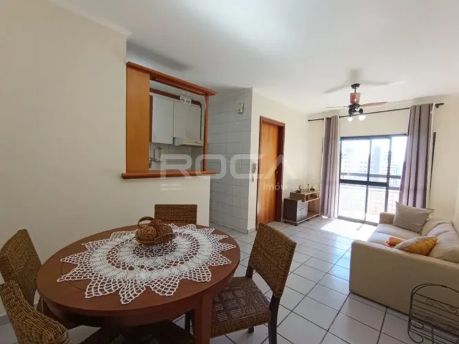 Apartamento Mobiliado para Alugar com 1 quarto, sendo 1 suíte no Centro, em Ribeirão Preto