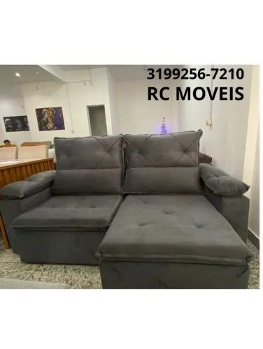 Sofá Retrátil e Reclinável Sofía - Novo