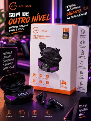 Fone de ouvido gaming
