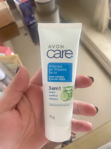 Máscara de pepino de limpeza facial AVON - Novo