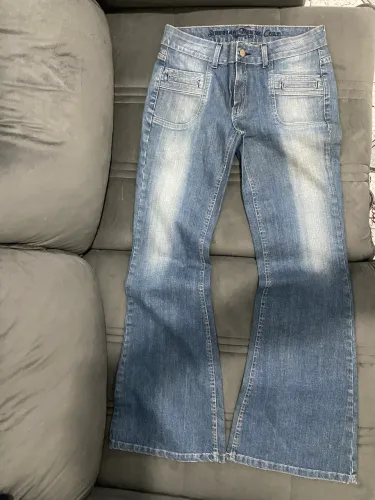 Calça Jeans Vintage Tam 38 Bootcut 