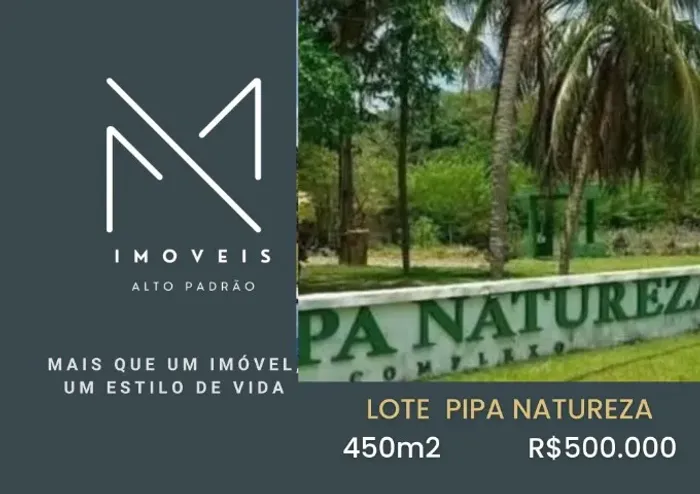 LOTE CONDOMINIO PIPA NATUREZA