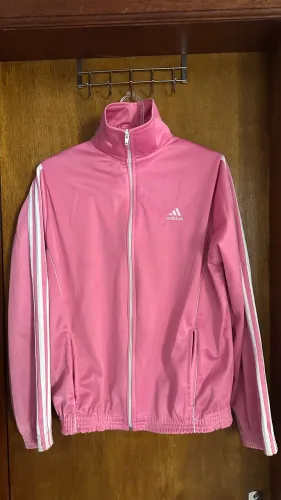 Jaqueta adidas premium rosa