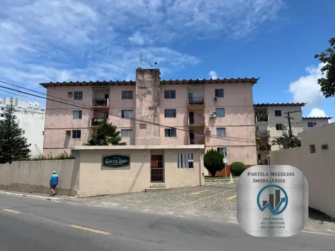 Apto na Serraria, 3/4, suíte, varanda, nascente, 1º andar, wc serviço, 106 m²