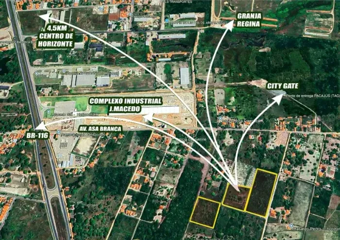 IMÓVEIS(HORIZONTE-CE) NA EXPANSÃO DO   DISTRITO INDUSTRIAL  I