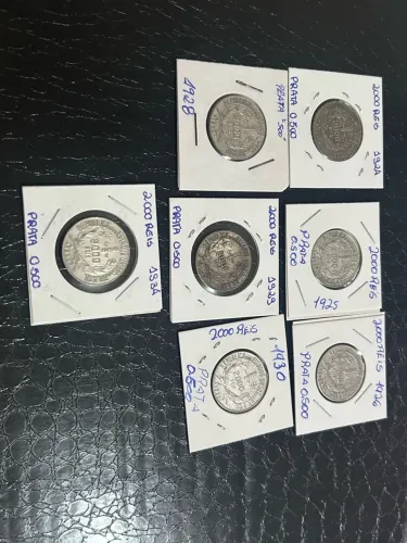 Kit mocinha prata 1924,1925,1926,1928,1929,1930,1934