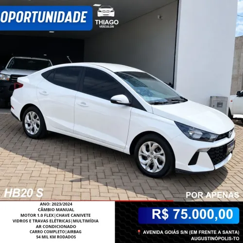 Hyundai HB20S Comfort 1.0 Flex 12V Mec. 2024