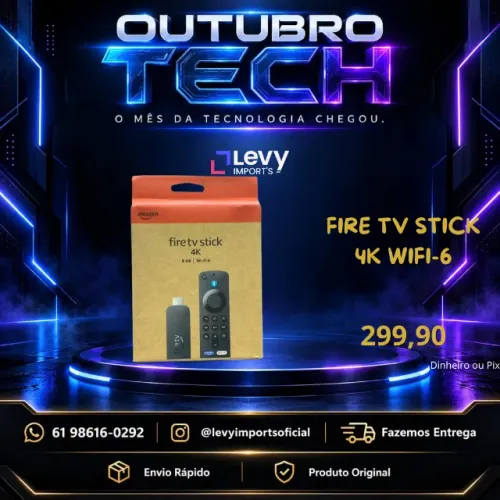 Fire TV Stick 4K Lacrado