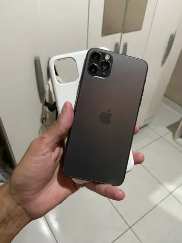 Iphone 11 pro max grafite 64gb todo original