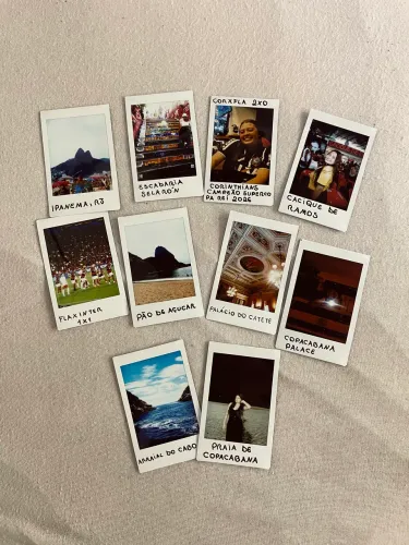 Revelação de fotos polaroids originais 