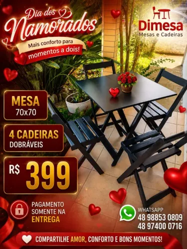 Mesas e cadeiras de fábrica. Pagamento somente na entrega. Entrega rápida
