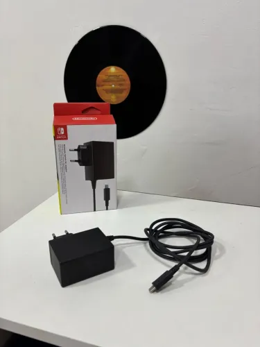 Carregador original de Nintendo switch 