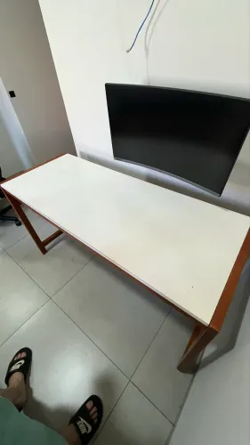 Escrivaninha Home office branca