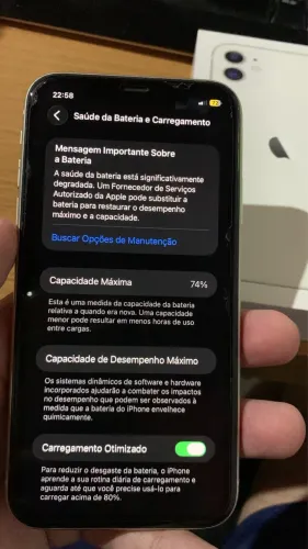 iPhone 11 128gb branco usado