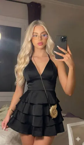 Vestido paty preto