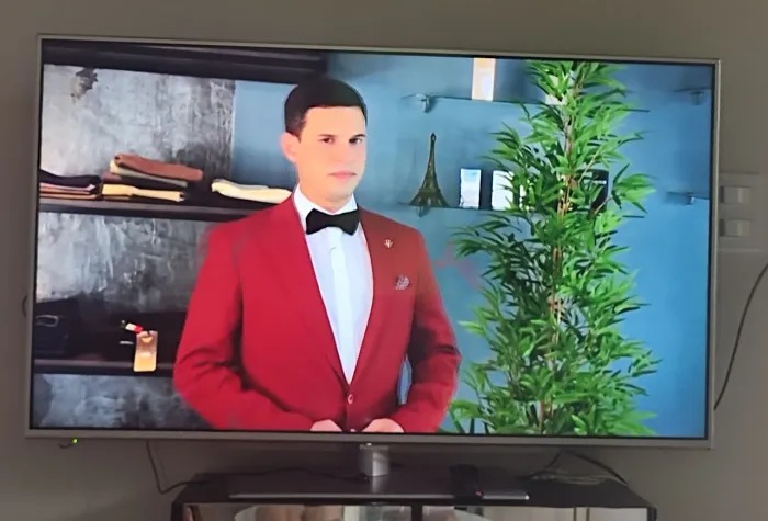 TV 43 PANASONIC 600 reais
