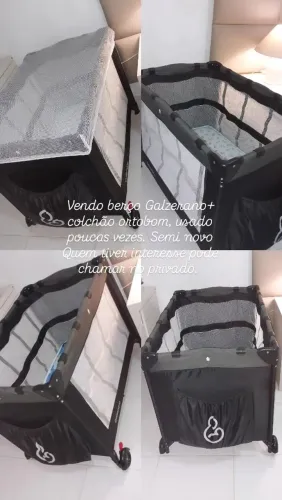 Berço portatil galzerano 