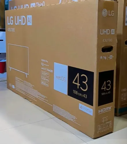 SMART TV LG 43? LACRADAS COM NOTA FISCAL