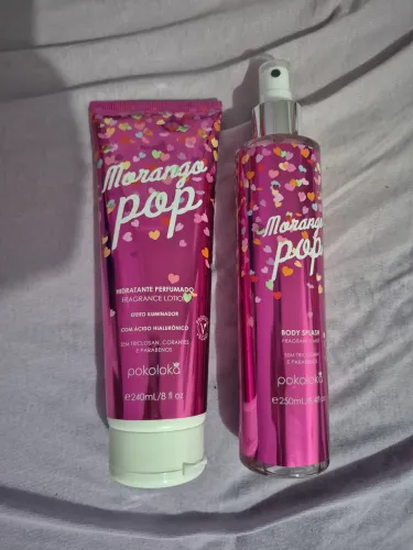 Kit Body Splash e Hidratante