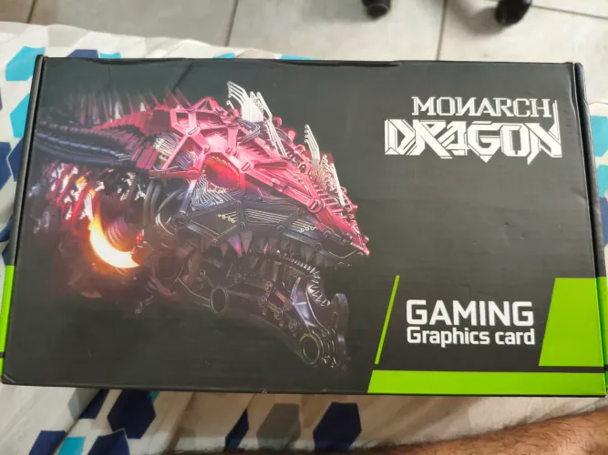 Vendo Placa de Vídeo RX 580 8GB Mougol - Na Caixa