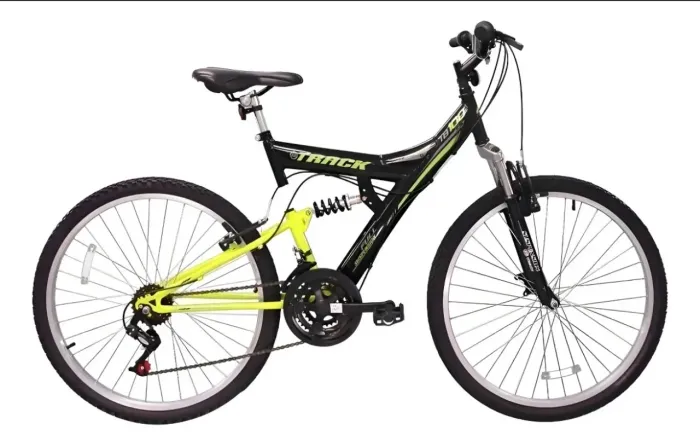 Bicicleta TK3 Track TB 100XS R26 tamanho do quadro 18" - preto/verde
