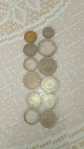 Moedas antigas 