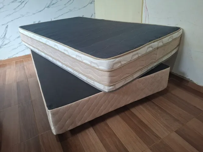 Cama box solteirão