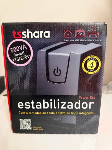 ? ESTABILIZADOR TS SHARA POWER EST 500VA BIVOLT ?
