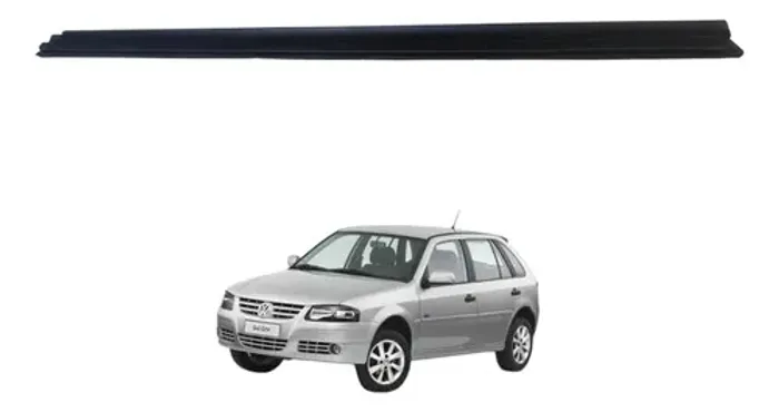Pestana Porta Traseira Esquerda Gol Voyage G5 G6 2008 A 2016 Preto
