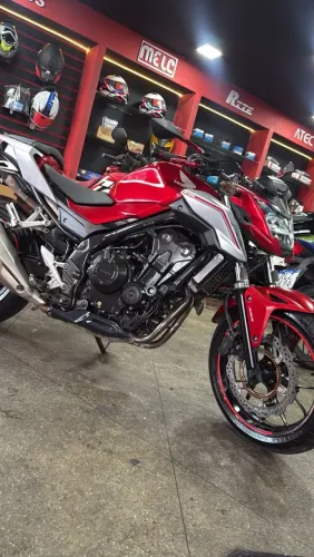 VENDO / TROCO - HONDA CB 500F ABS 2018/2019<br>