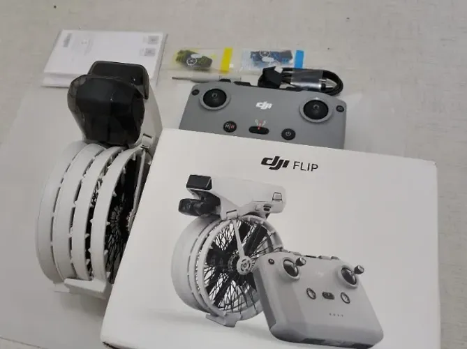 Drone DJI Flip Standard Sem Tela BR, 4K, 60 FPS, Sensor CMOS, Até 31 min de voo