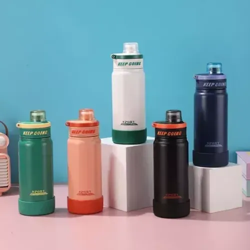 Garrafa Térmica 650ml Cores Diversas