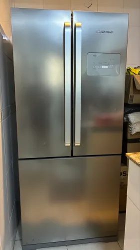 Geladeira Brastemp BRO80AKANA (Side Inverse)