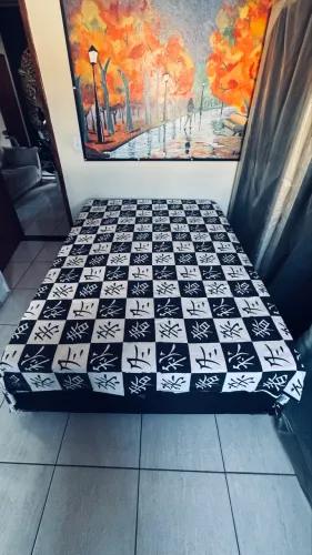 Cama Box Casal Probel Completa - Aceito Cartão