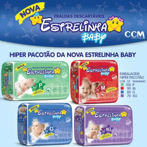 Fraldas Descartáveis direto da fábrica
