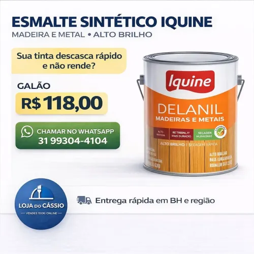 Tinta Pra Portão - Esmalte Sintético - BH 